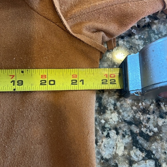 Faux Suede Fringe Jacket - Picture 5 of 5